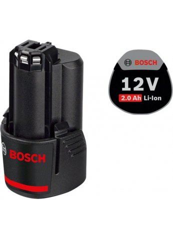 Аккумулятор Bosch GBA 12 V Li 2Ач для электроинструмента (1600Z0002X) (оригинал)