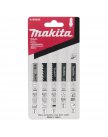 Набор 5 шт пилки для лобзика Makita (В10S,В13,В16,В22,В23) (A-86898)