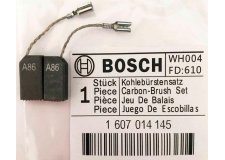 Угольные щетки Bosch 2шт (оригинал) для GWS 9-125 S, GWS 850 CE, 660, 750, 780, 850, 1000, 8-125, 10-125, 11-125, 14-125, 15-125, GKS 160, GGS 28, PWS 700-125, BOSCH (1607014145)