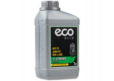 Масло моторное 2-х тактное ECO 1 л (JASO FC, API TC, ISO-L-EGC;) OM2-21