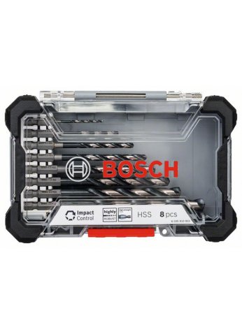 Bosch Набор сверел по металлу Bosch Impact Contro (2-10мм) (2608577146)