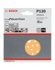 BOSCH 5 шлифлистов Best for Wood+Paint Multihole Ø125 K120 2.608.608.X75
