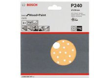 BOSCH 5 шлифлистов Best for Wood+Paint Multihole Ø150 K240 2.608.608.X87