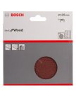 BOSCH 10 шлифлистов Expert for Wood+Paint Ø125мм K40-180 1.609.200.165