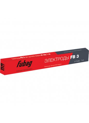Электрод сварочный FUBAG FB 3 D4,0 мм (0,9 кг) 38860