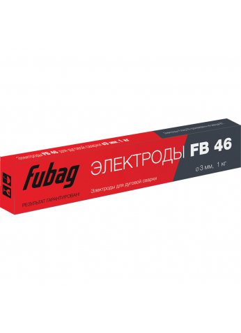 Электрод сварочный FUBAG FB 46 D3,0 мм (0,9 кг) 38856