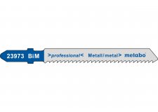 Пилки для лобзиков, сталь 2,5-6мм/цв.металлы, 57х2 мм, (5 шт.) Metabo 623973000