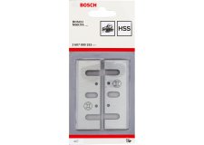 Ножи (оригинал) для рубанка Bosch GHO 6500 перезатачиваемые (2шт) (2607000193)