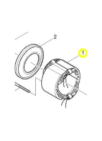 Статор к 9049S/9047S/ MAKITA 526048-9 (оригинал)