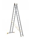 Алюмет Алюминиевая двухсекционная профессиональная лестница P2 9214