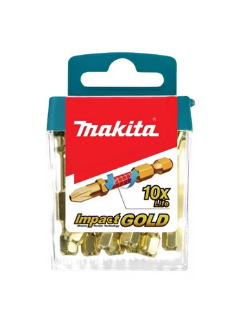 Насадка Impact Gold Torsion PH2 50мм C-form (-10-), MAKITA B-39528-10