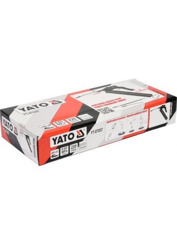 Пневмошприц для солидола c 2 насадками "Yato" YT-07057