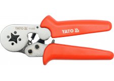 Пресс-клещи для обжима кабеля (0.2-6.0мм. кв.) "Yato" YT-2305