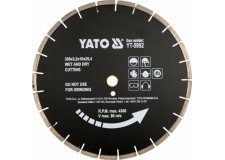 Круг алмазный 350x25,4мм (сегмент черный) "Yato" YT-5992