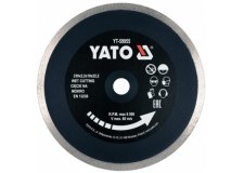 Круг алмазный 230x22.2x2.2мм (сплошной) "Yato" YT-59955
