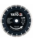 Круг алмазный 230x22.2x2.2мм (сегмент) "Yato" YT-59965