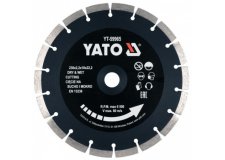 Круг алмазный 230x22.2x2.2мм (сегмент) "Yato" YT-59965