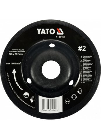 Диск-фреза универсальный для УШМ 125мм #2 YT-59169 Yato