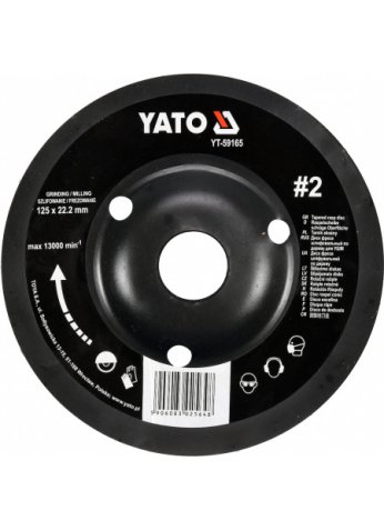 Диск-фреза универсальный для УШМ 125мм #2 YT-59165 Yato