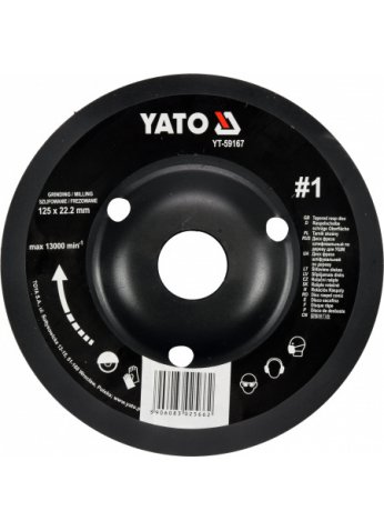 Диск-фреза универсальный для УШМ 125мм #1 YT-59167 Yato