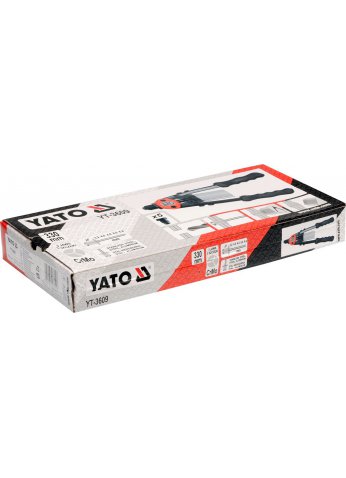 Заклепочник двуручный 3,2-6,4мм L330мм "Yato" YT-3609