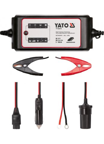 Зарядное устройство электронное 12V, 8A "Yato" YT-83016 Yato
