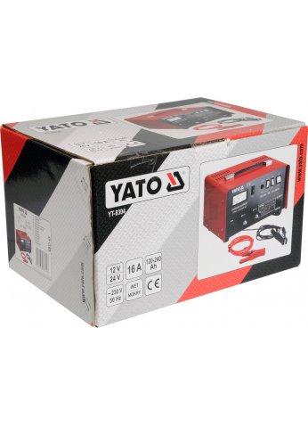 Зарядно-пусковое устройство (16A; 120-240Ah) YT-8304 Yato