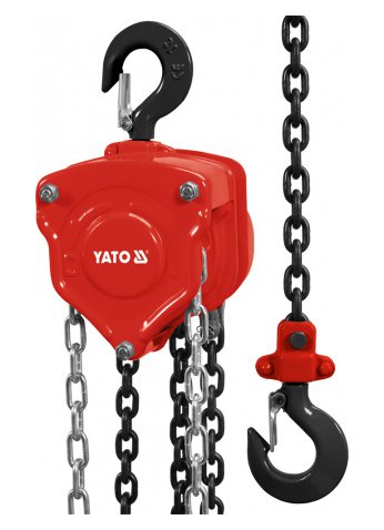 Таль цепная 3м 5,0т. "Yato" YT-58955