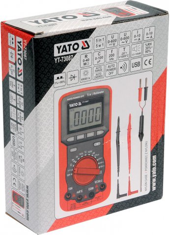 Цифровой мультиметр "Yato" YT-73087