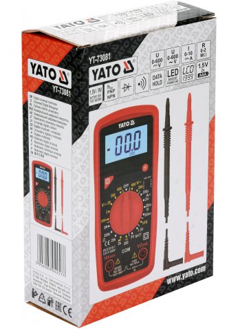 Цифровой мультиметр "Yato" YT-73081