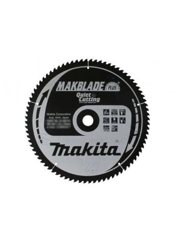 Пильный диск для дерева MAKBLADE PLUS, 355x30x2.2x80T, MAKITA B-35237 (оригинал)