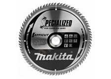 Пильный диск для дерева EFFICUT, 260x30x1,65x80T (для аккум. инструмента), MAKITA B-67240 (оригинал)