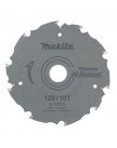 Пильный диск 125х20мм 10зуб.Specialized for Fiber Cement, MAKITA B-50027
