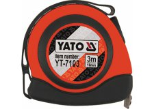 Рулетка с магнитом 5мх19мм (бытовая) "Yato" YT-7105