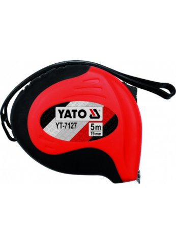 Рулетка с магн. 5мх19мм (бытовая) "Yato" YT-7127