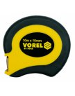 Рулетка желто-черн. 30мх10мм (бытовая) "Vorel" 12503
