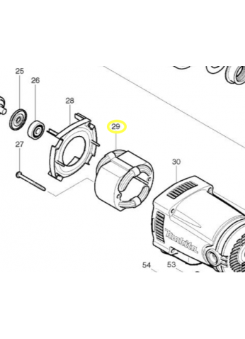 статор TW1000 MAKITA 528940-5