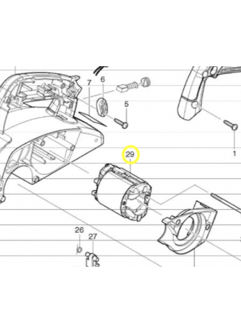 статор KP0800 MAKITA 593718-5