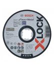 Отрезной круг X-LOCK Standard for Inox 125x1.6x22.23mm прямой, BOSCH 2608619363
