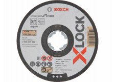 Отрезной круг X-LOCK 125x1x22.23 мм Standard for Inox, BOSCH 2608619262