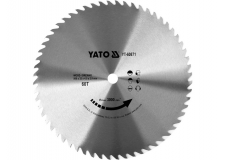Диск пильный по дереву 500/32 60T YATO YT-60871