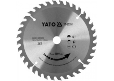 Диск пильный 165/16 36T YATO YT-60591