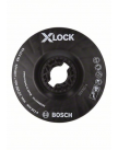 Тарелка опорная X-LOCK 125 мм для УШМ (средней жесткости) BOSCH 2608601715