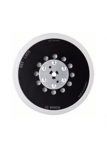 Опорная тарелка 150мм Multi-hole для GEX 150, GET 75-150, (мягкая) BOSCH 2608601336 (оригинал)