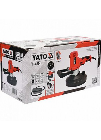 Шлифовальная машина для стен 180мм (1300W, 800-1750 об/мин) "Yato" YT-82341