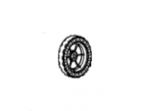 колесо LE3212 (8121-612201) ECO газонокосилки эл 8121-612201