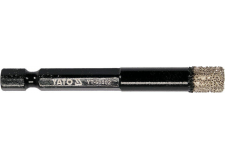 Сверло алмазное по плитке с хвостовиком HEX 8.0x65мм "Yato" YT-60402