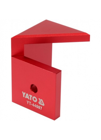 Угольник алюминиевый 60x45x45мм., 3D "Yato" YT-44087