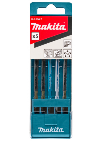 Набор пилок для лобзика 5шт Makita B-48527