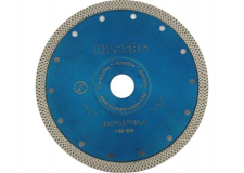 Алмазный круг 180х22,23 мм по керамике сплошн.ультратонкий Turbo HILBERG HM404